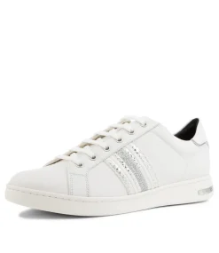 Jaysen White Leather Sneakers