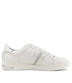 Jaysen White Leather Sneakers