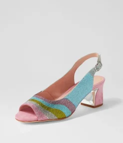 Jeddar Pastel Multi Sandals
