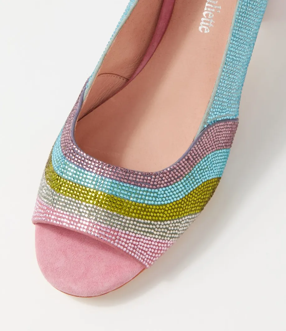 Jeddar Pastel Multi Sandals