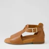 Jeskie W Tan Leather Sandals