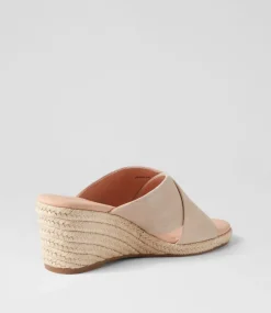 Jinna Stone Suede Sandals