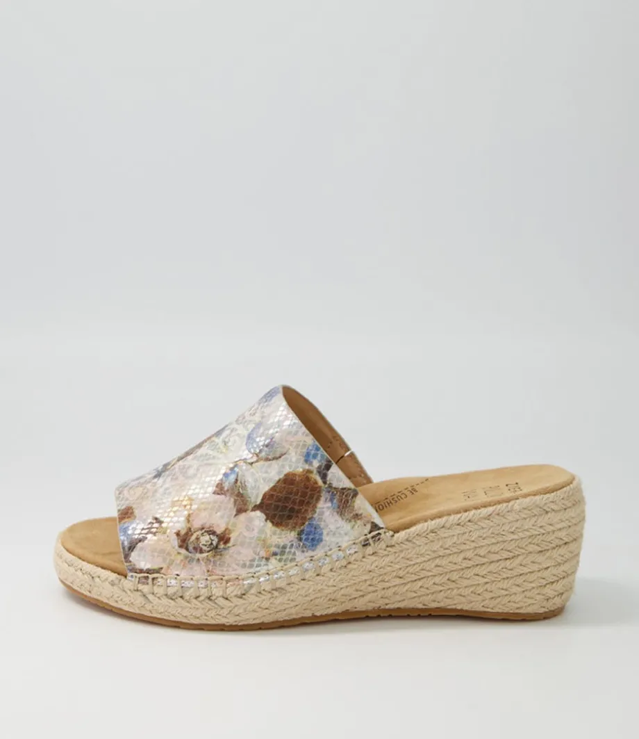 Kadmosy Xw Natural Multi Leather Espadrilles