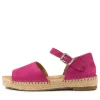 Kaylie W Fuchsia Suede