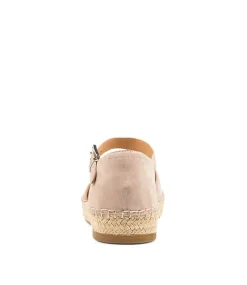 Kaylie W Taupe Suede