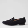 Kent 72 Blue Leather Flat Shoes
