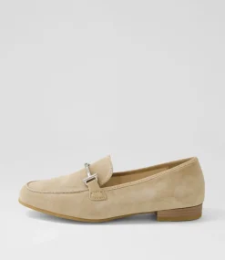 Kent 72 Sand Suede Flat Shoes