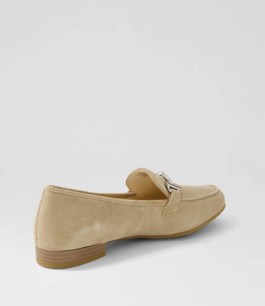 Kent 72 Sand Suede Flat Shoes