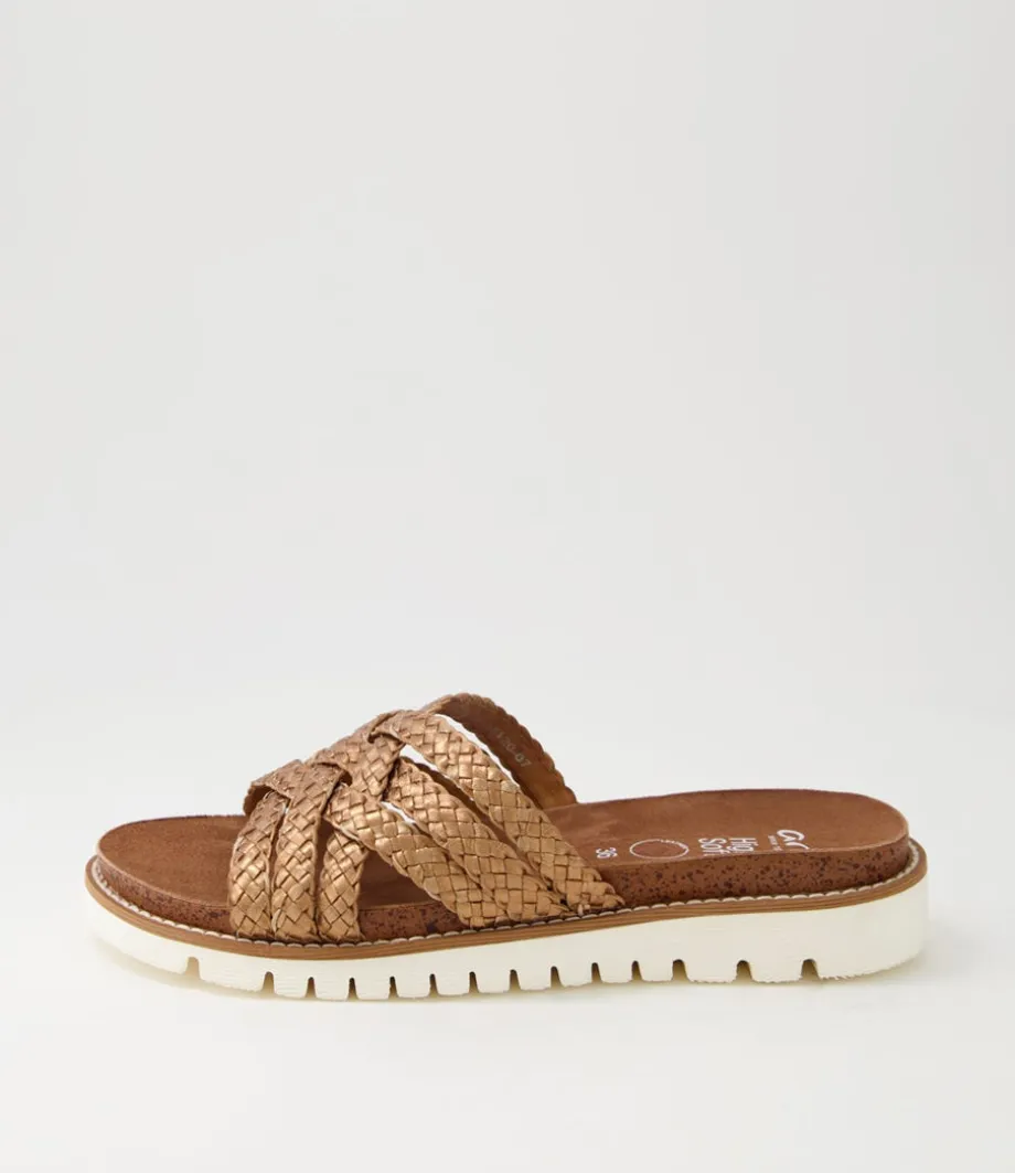 Kent Sport S 20 Whiskey Tan Leather Sandals