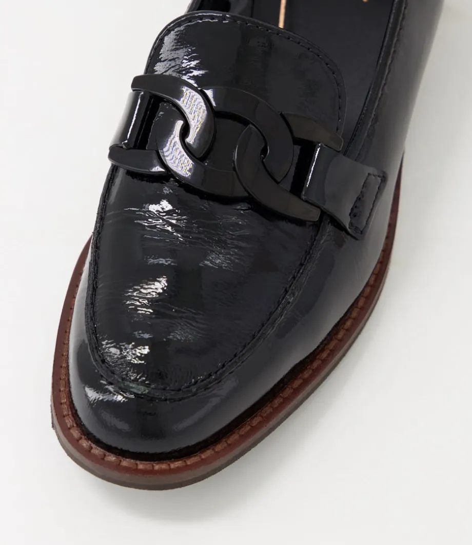 Kent Trot Schwarz Leather Brogues