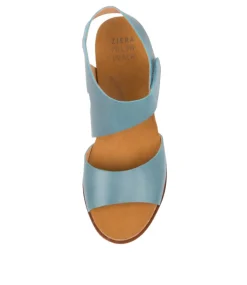 Khaza W Blue Leather