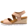 Khaza W Blush Leather
