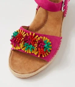 Kishop Xw Fuchsia Multi Espadrilles