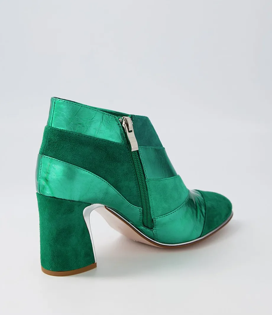 Kolly Emerald Mix Ankle Boots