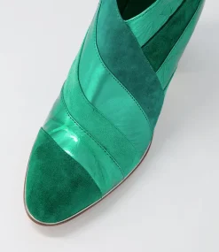 Kolly Emerald Mix Ankle Boots