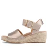 Kraig Xw Champagne Leather Espadrilles
