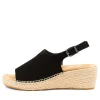 Kyrin Xw Black Suede Espadrilles