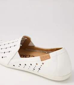 Lagos W White Leather Loafers