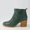 Landins W Emerald Leather Ankle Boots