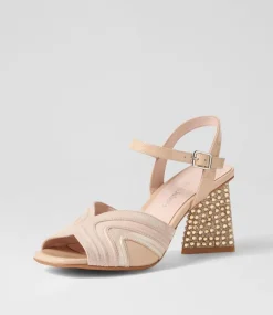 Lansion Nude Multi Sandals