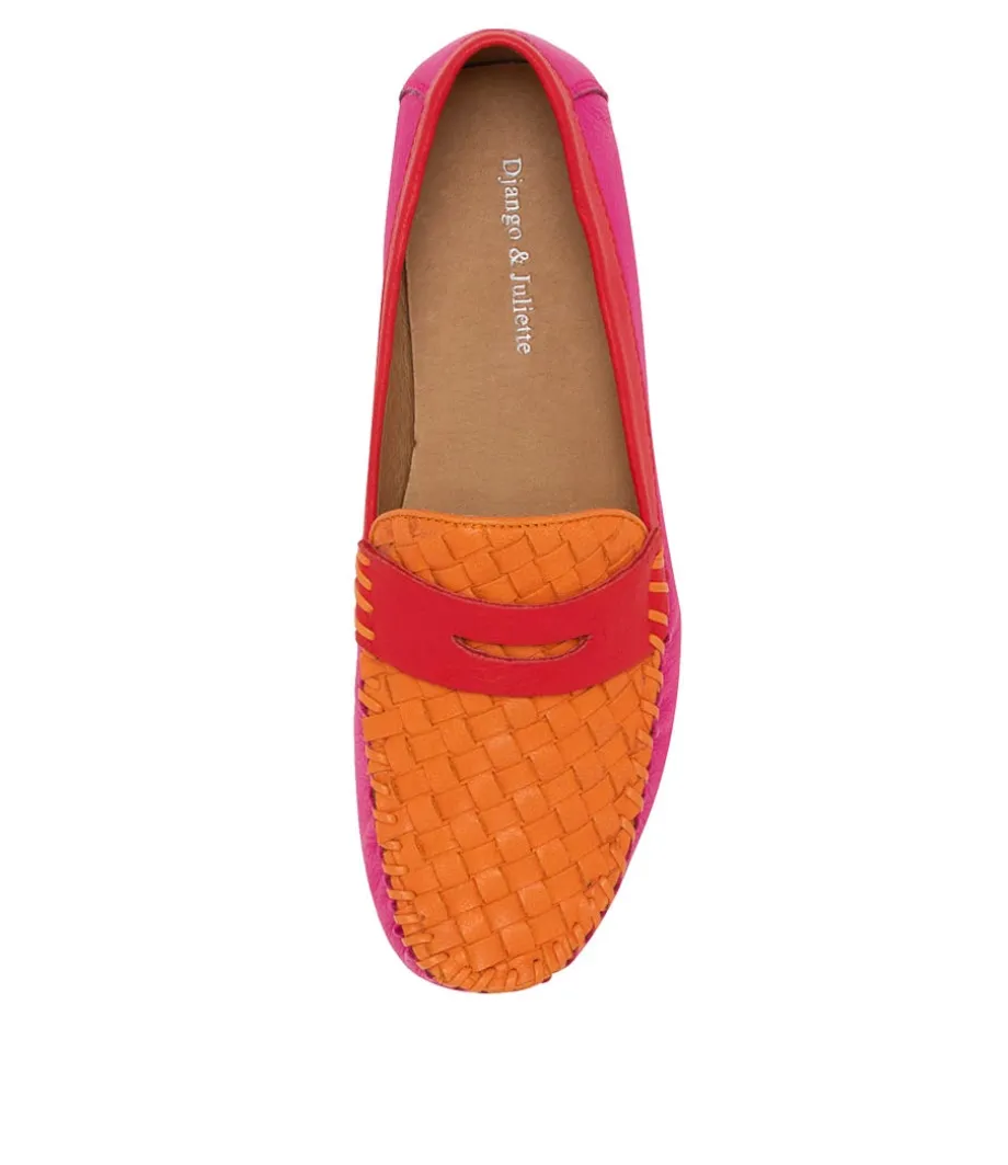 Larikan Bright Leather Loafers