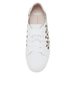 Lassin White Leather Sneakers