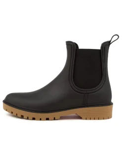 Laurina Black Gumboot