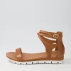 Lawun Tan Leather Sandals