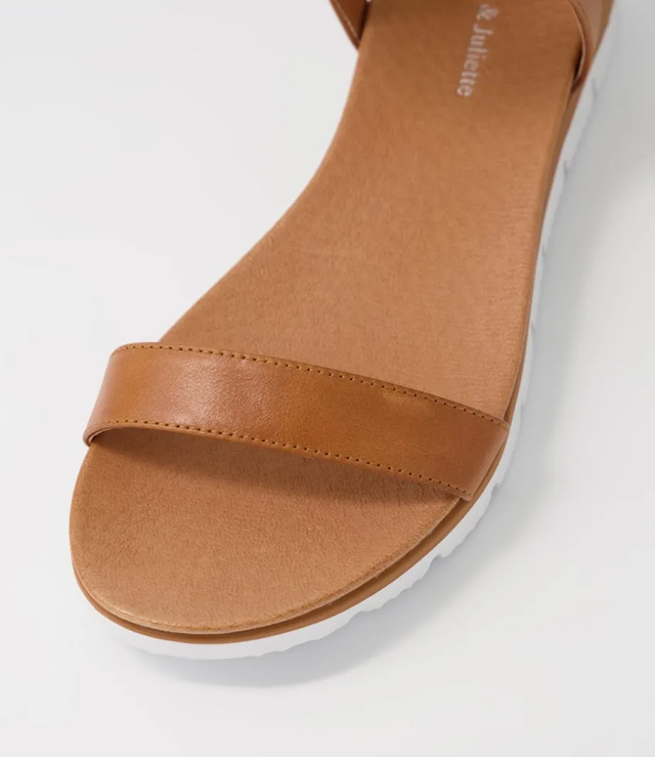 Lawun Tan Leather Sandals
