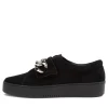 Layan Black Suede Sneakers Bs