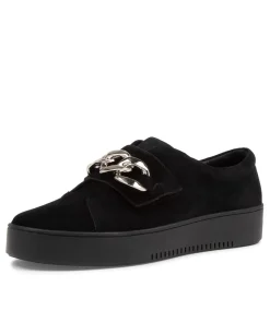 Layan Black Suede Sneakers Bs