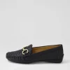 Lille Black Leather Loafers