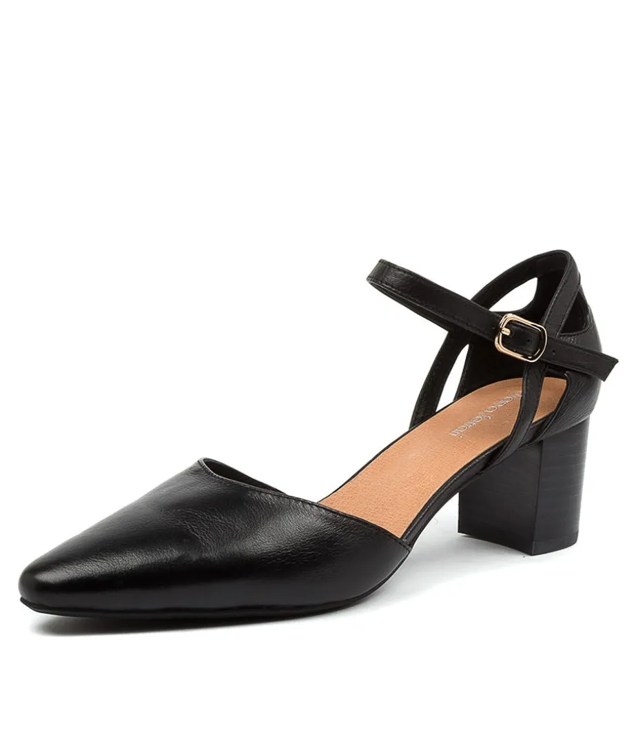 Loctavia Black Leather