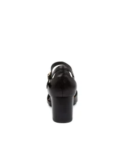 Loctavia Black Leather