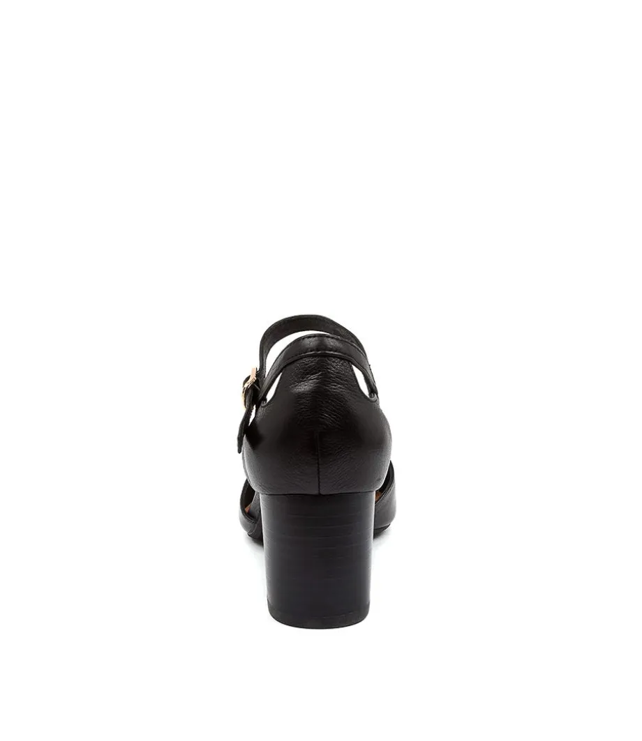 Loctavia Black Leather