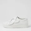 Loja White Leather Sneakers