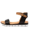 Londona Black-Dk Tan Leat