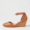 Lorelei Tan Natural Heel Leather Heels