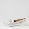 Loukas Silver Scratch Leather Loafers