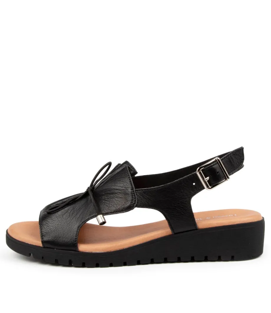 Malika Black Leather