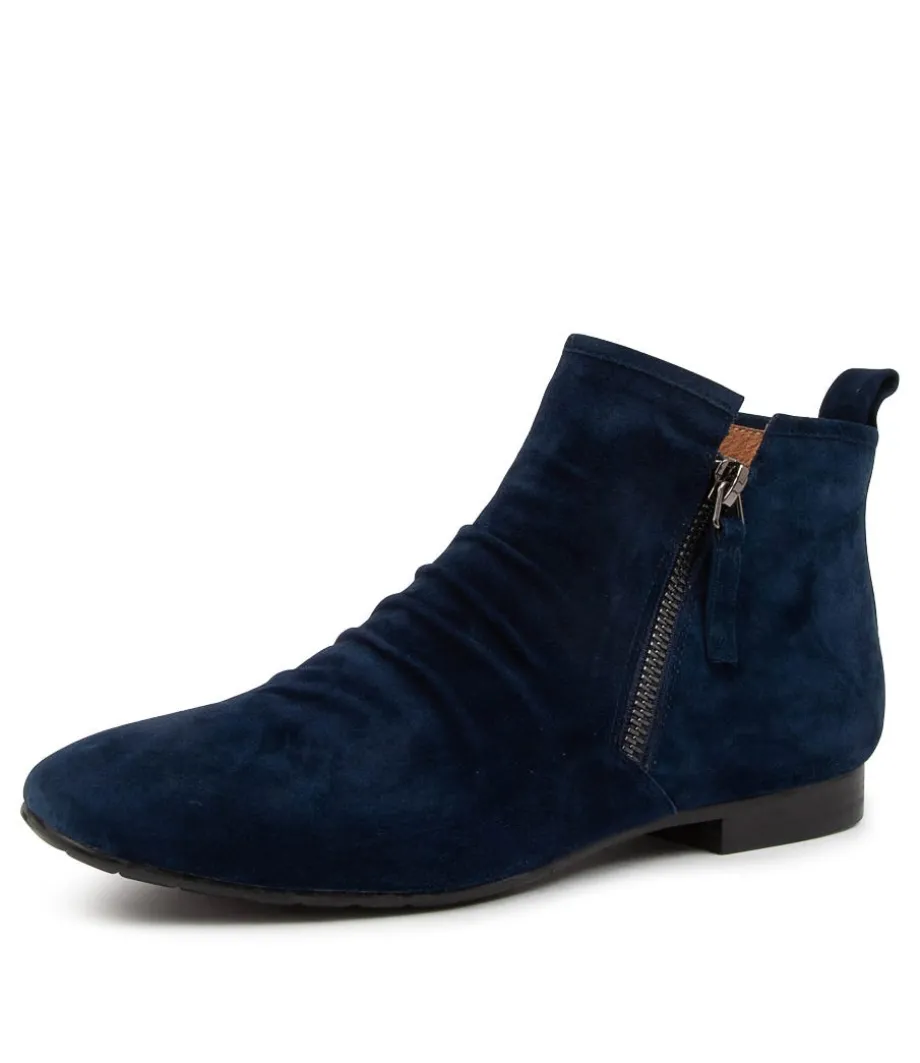Mallie Navy Suede