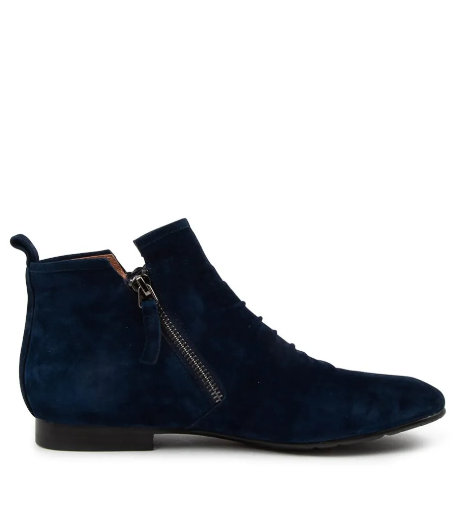 Mallie Navy Suede