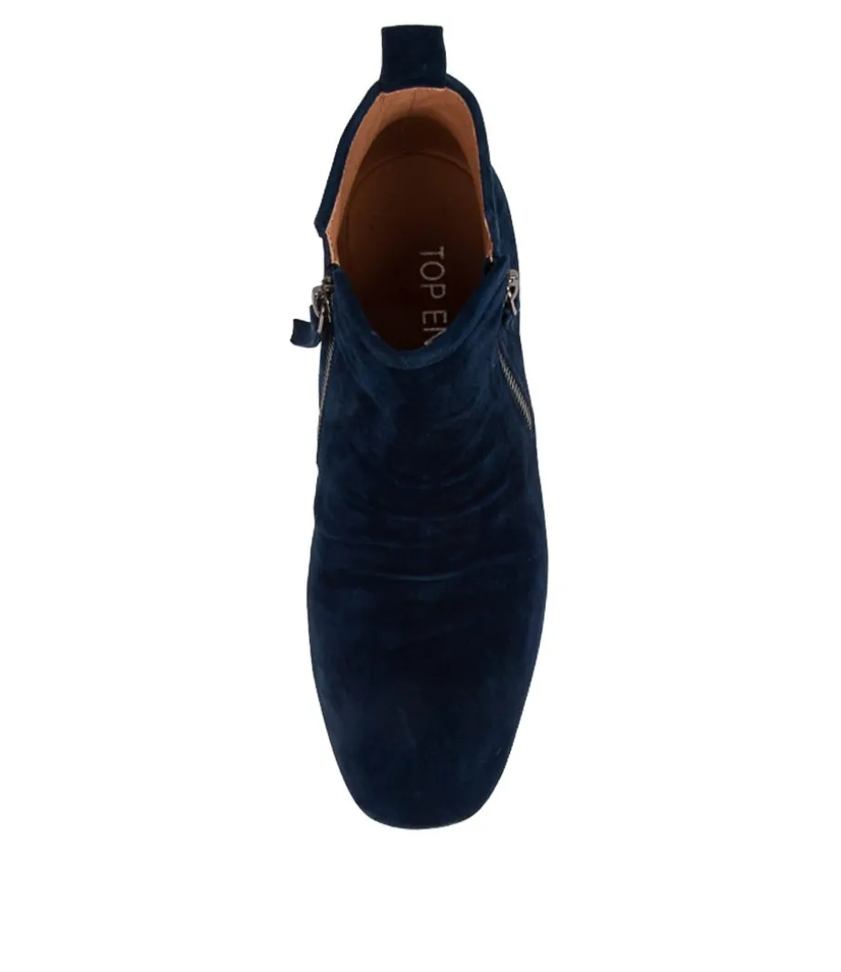 Mallie Navy Suede