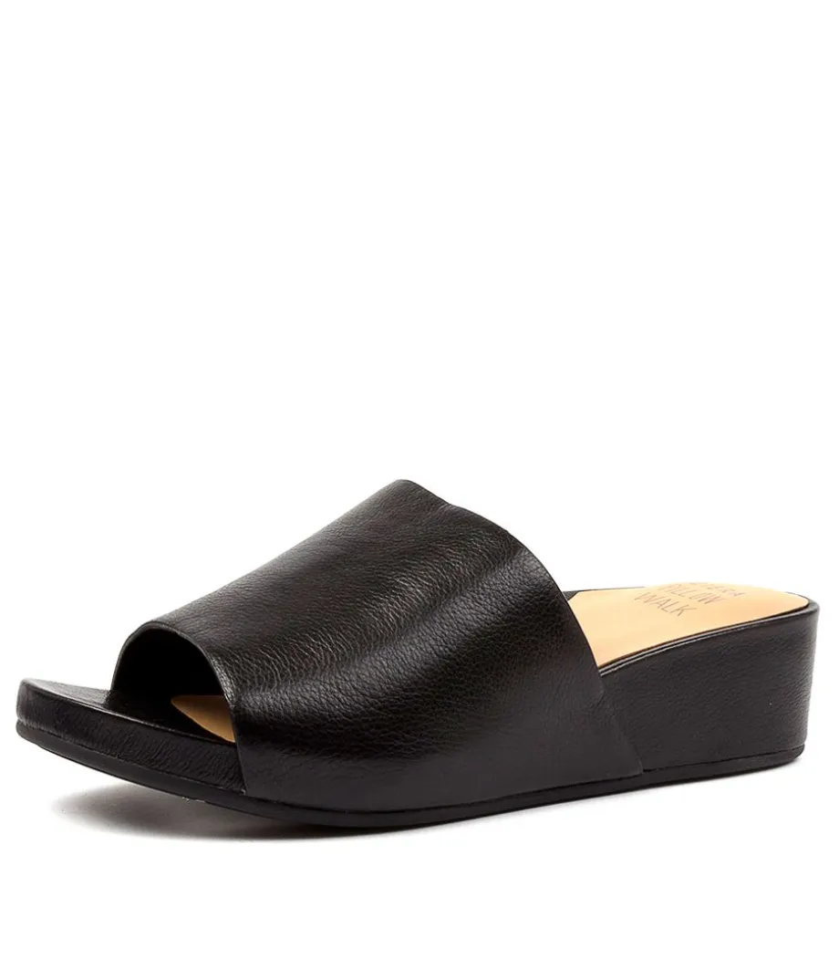 Marcy W Black Leather