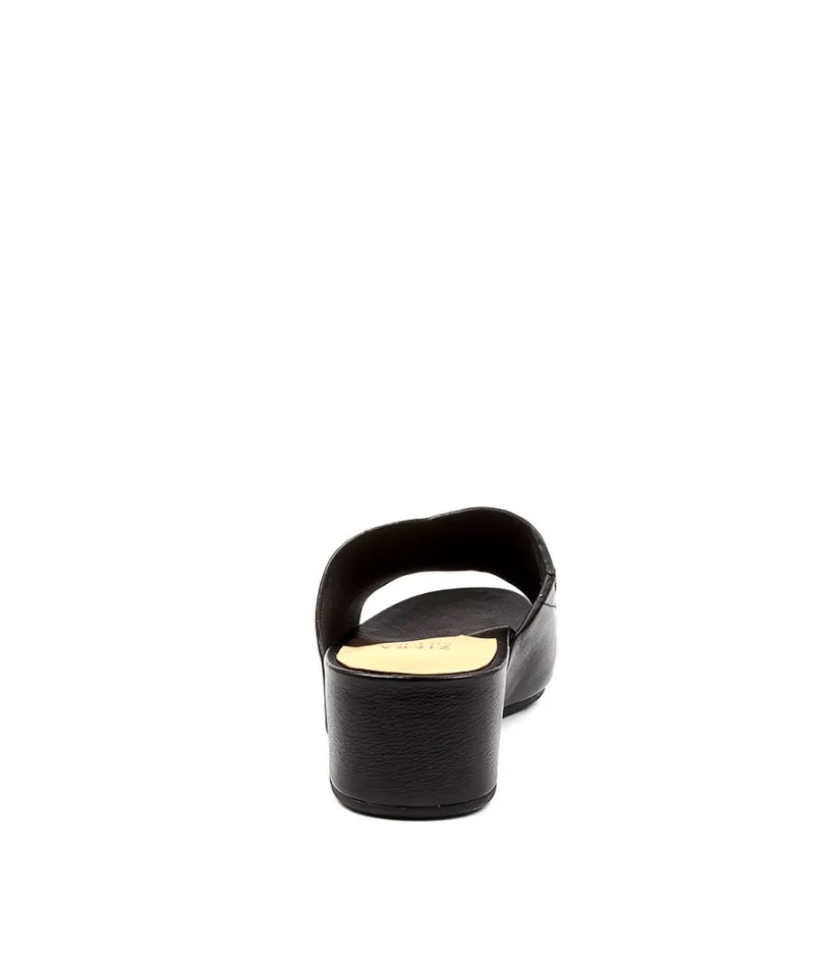 Marcy W Black Leather
