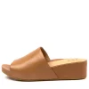 Marcy W Dk Tan Leather