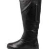 Marlo W Black Leather
