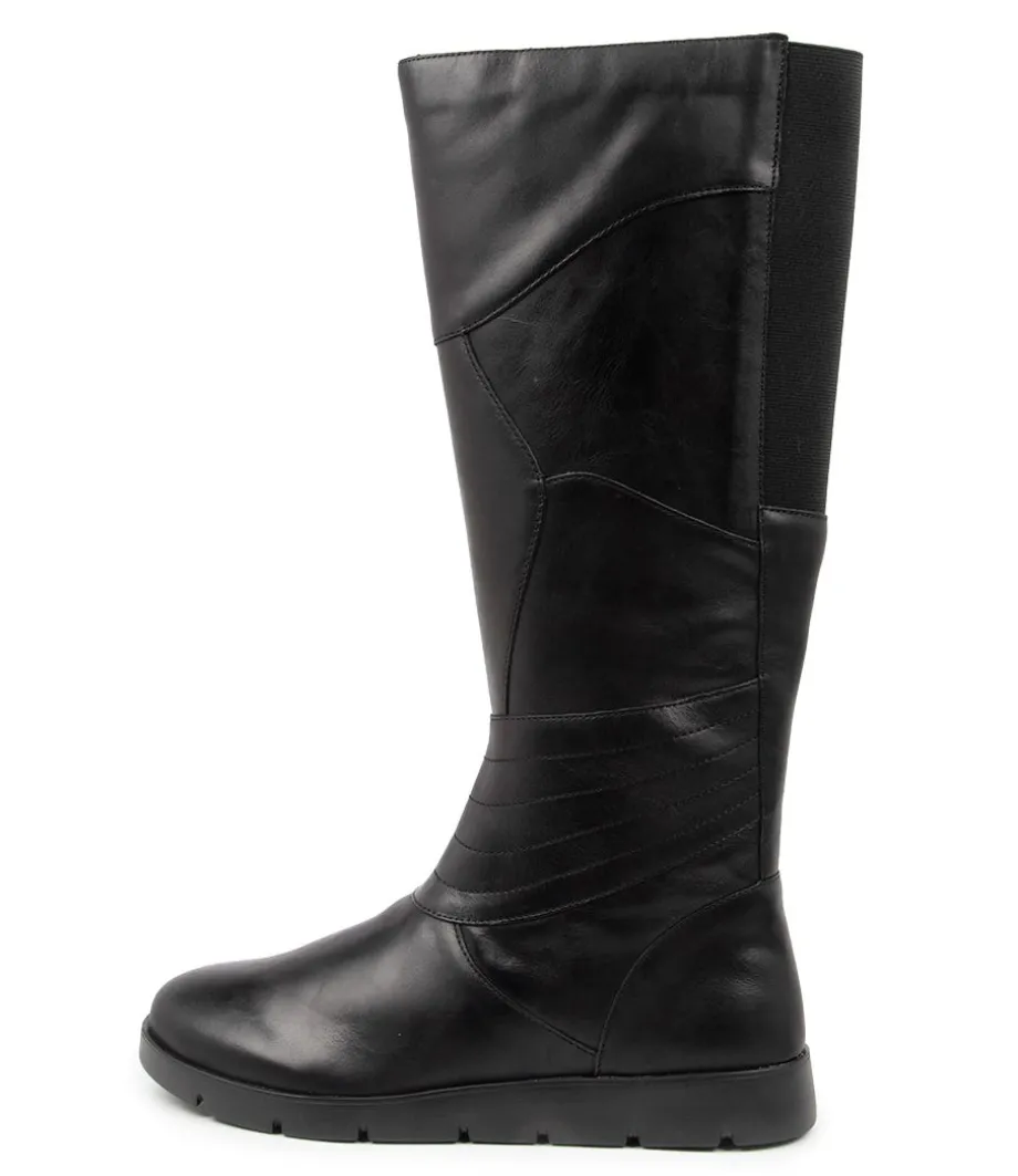 Marlo W Black Leather