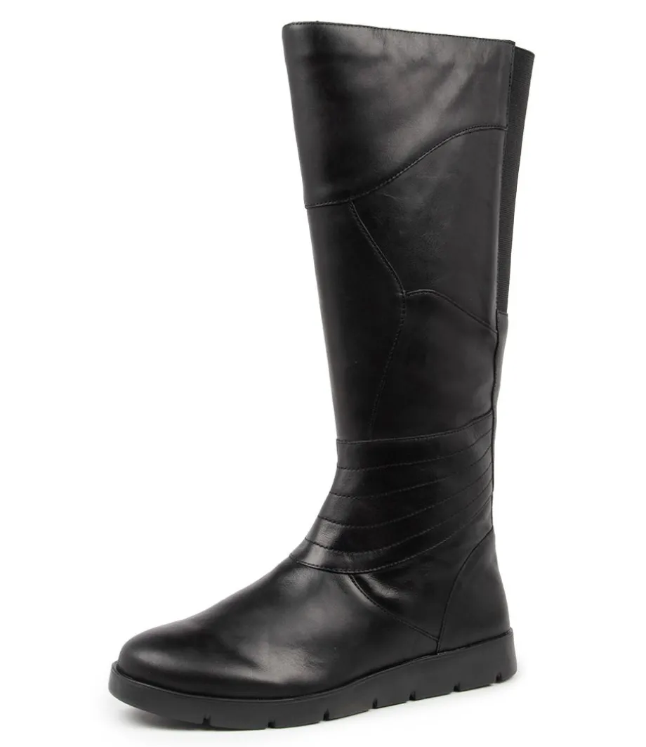Marlo W Black Leather
