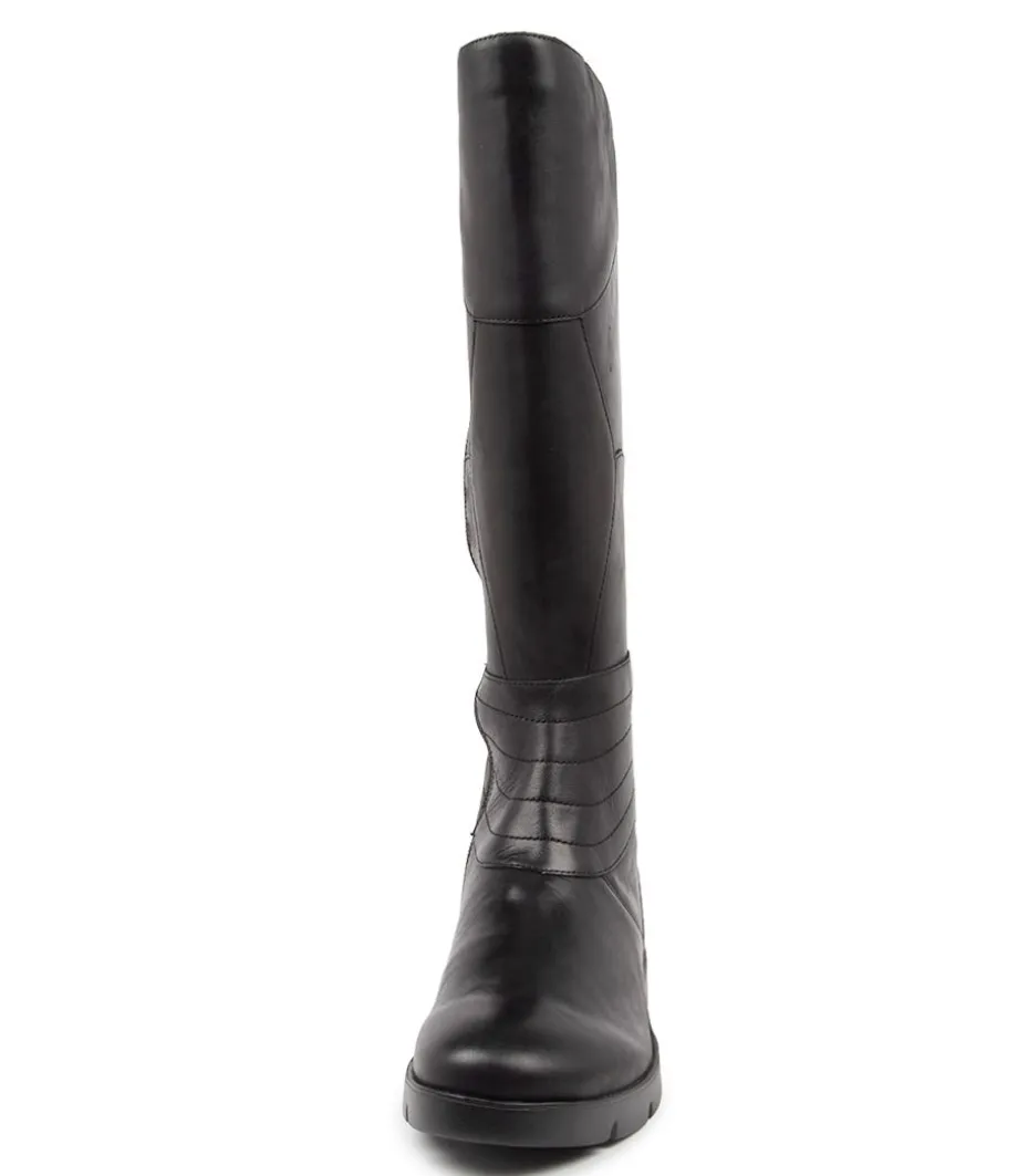 Marlo W Black Leather